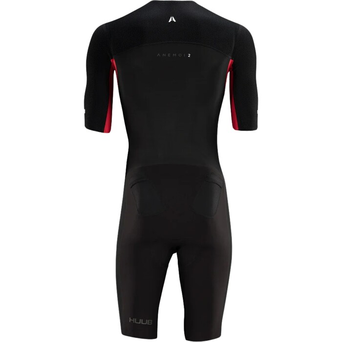 Huub Hombres Black 2024 Anemoi 2 SUB22 Bonded Tri Suit ANESUB22BG - / Graphite